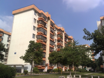 住了两年的小区